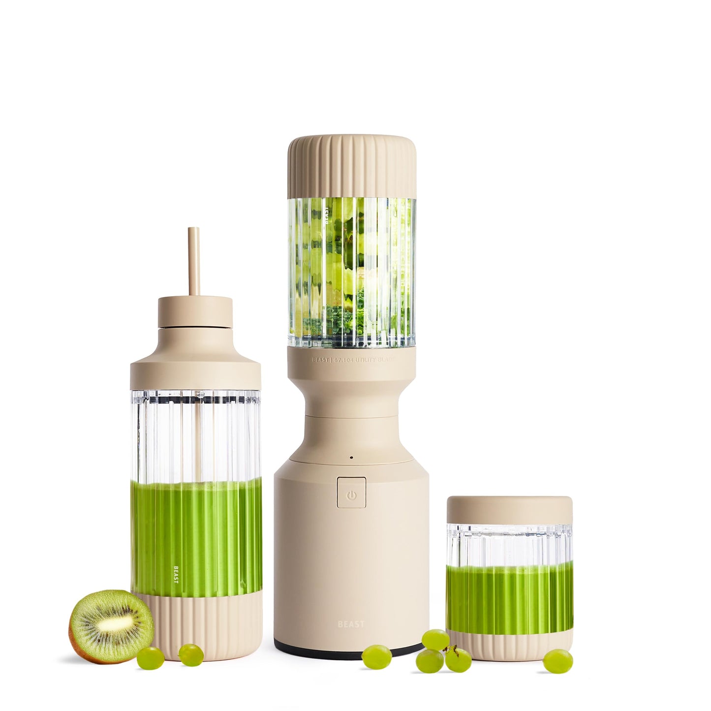 Beast Mighty 850 Plus Personal Blender, XL Vessel, Carbon Black, 850W