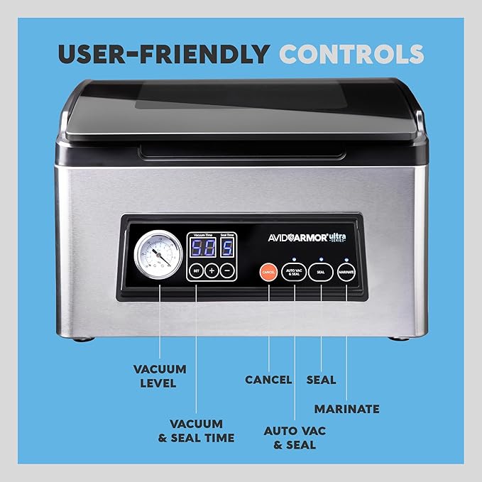 Avid Armor USV32 Chamber Vacuum Sealer Machine for Foods, Soups & Liquids