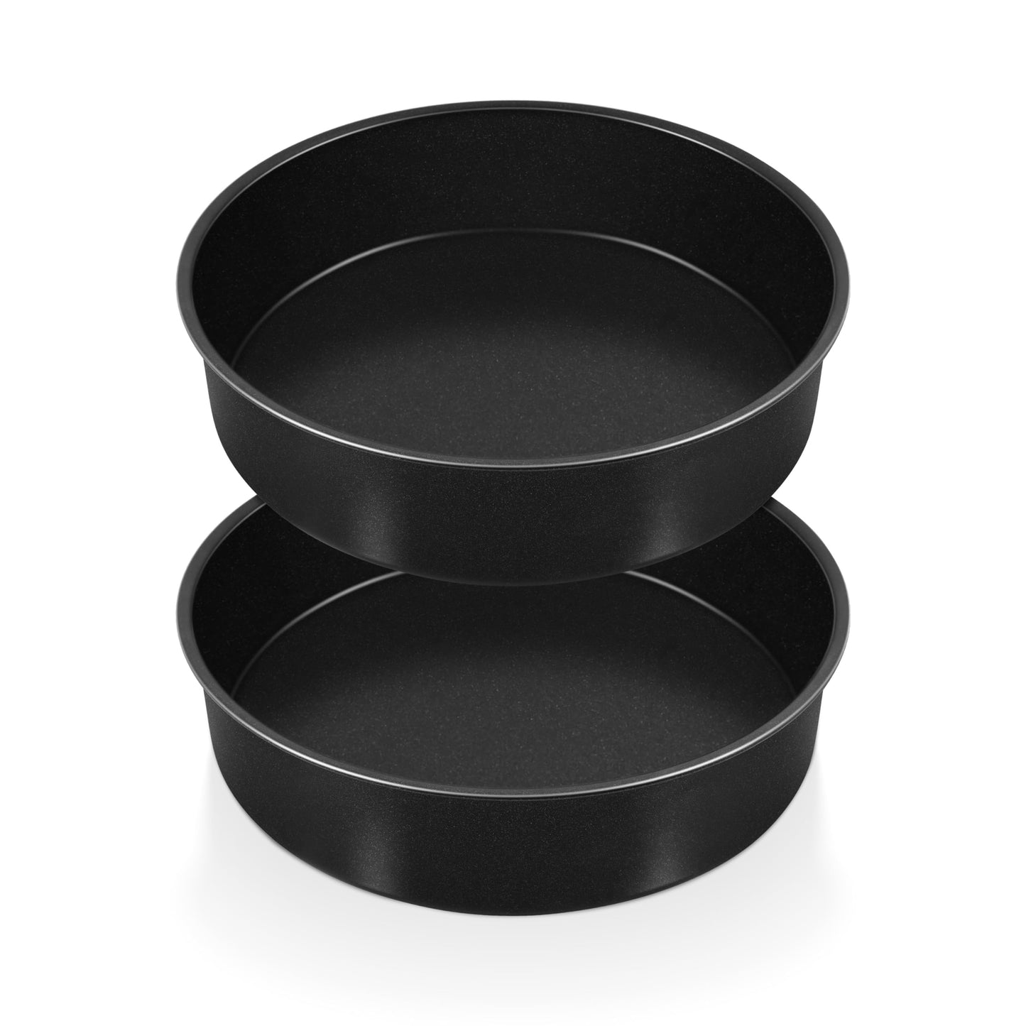 P&P CHEF 9.5 Inch Cake Pan Set, Non-stick Baking Pans for Cake, 4Pcs