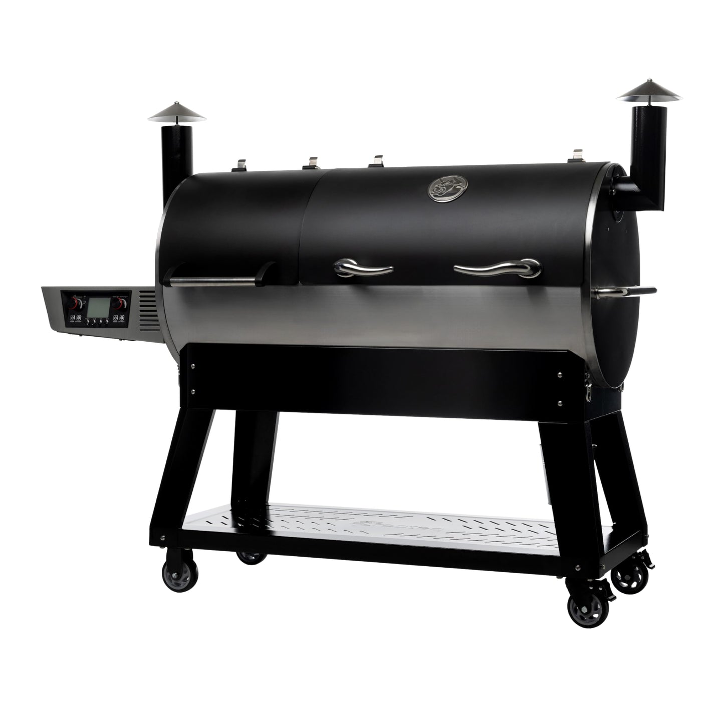 recteq DualFire 1200 Wood Pellet Smoker Grill, Wi-Fi Electric Pellet Grills, Dual Chambers for Hot and Fast + Low and Slow Cooking