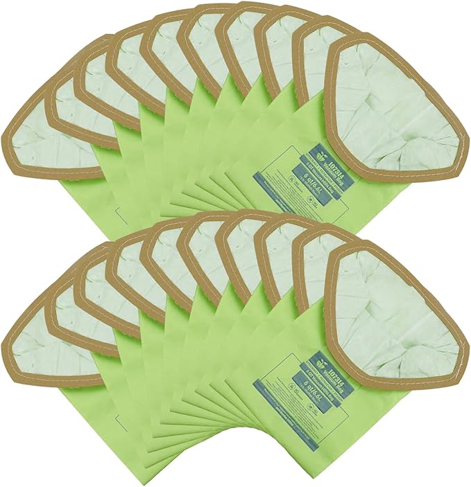 20 Pack 107314 Backpack Vacuum Bags Compatible with ProTeam 6 QT Vac