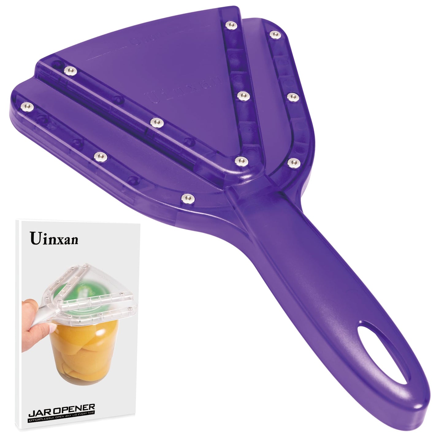 Uinxan Patented Jar Opener, Ideal for Weak Hands & Seniors with Arthritis