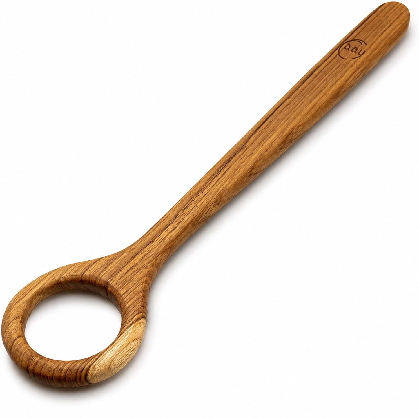 FAAY 13" Dough Whisk, 100% Healthy Teak Kitchen Utensils for Bread Mixing, Sourdough, Batter Preparation, Baking, and Cooking Tools
