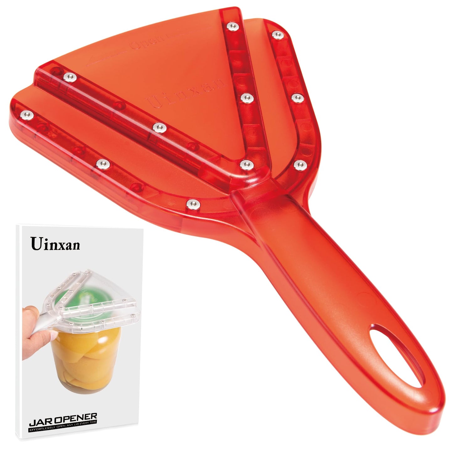 Uinxan Patented Jar Opener, Ideal for Weak Hands & Seniors with Arthritis