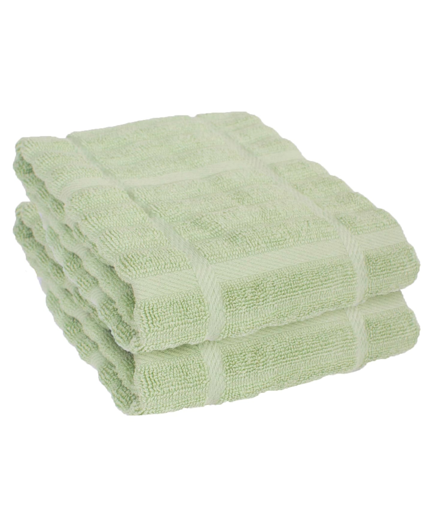 All-Clad Solid Kitchen Towels: Highly Absorbent, Super Soft Long Lasting - 100% Cotton, 17"x30" Tea Towels for Cleaning & Drying Dishes, Pans, Glassware, or Countertops, (2-Pack), Fennel