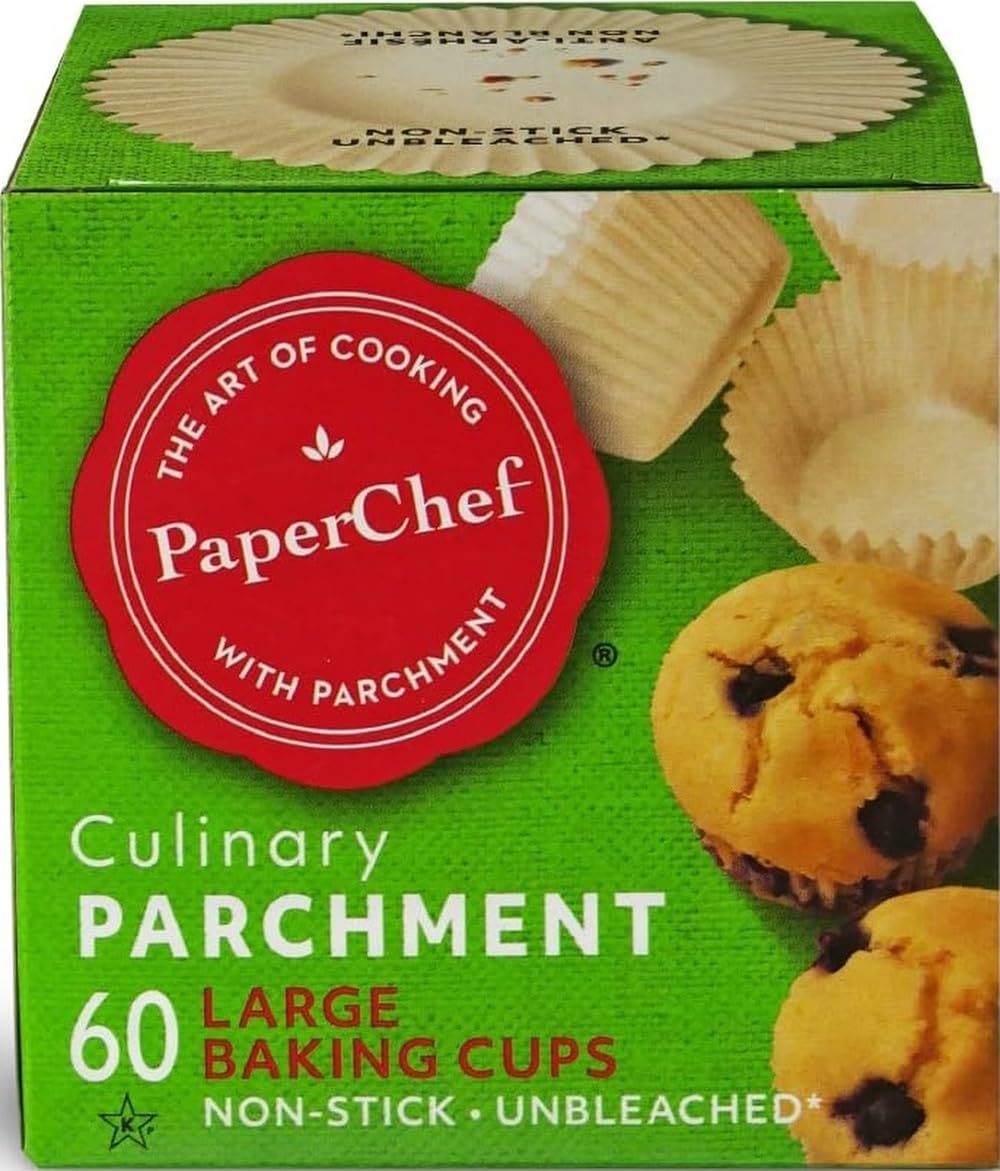 PaperChef Variety Pack Parchment Cups XL, Large, Mini, Nonstick 3 Pack