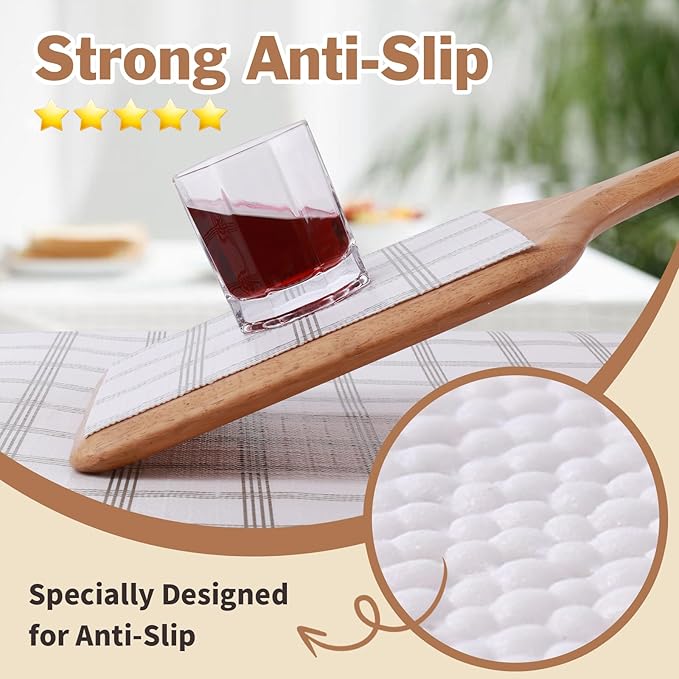Drawer and Shelf Liner for Kitchen Cabinet: 17 in X 20 Ft Non Slip Waterproof Shelf Paper Non Adhesive Refrigerator Liners White Square Easy Liners for Bathroom Cupboard with Knife Tape Measure