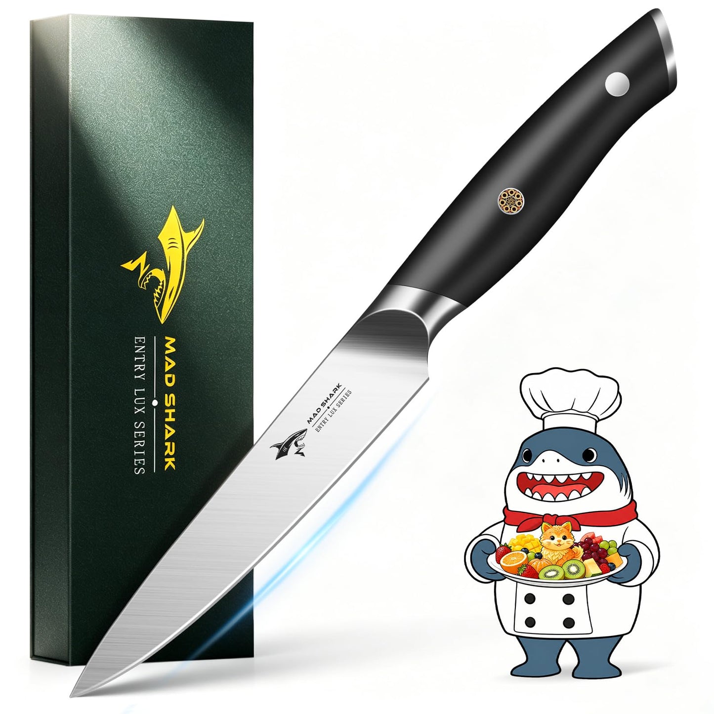 MAD SHARK 3.5 inch Paring Knife German Stainless Steel