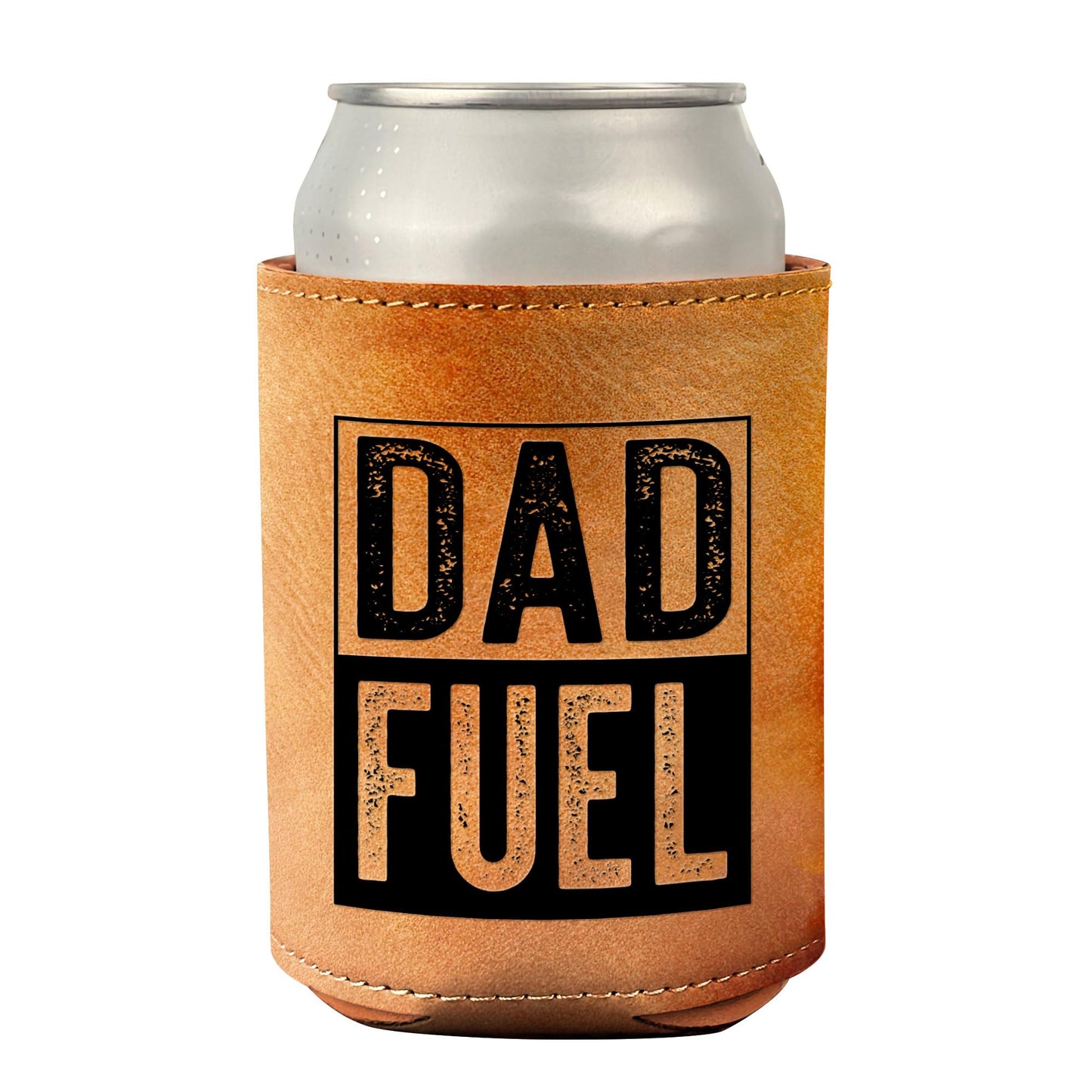 Gifts for Dad from Daughter, Son for Fathers Day - Dad Gifts, Men Gifts - Birthday Gifts for Men, Dad Birthday Gift, Birthday Gifts for Dad - Retirement Gifts for men, Leather Can Cooler for Mens 12Oz