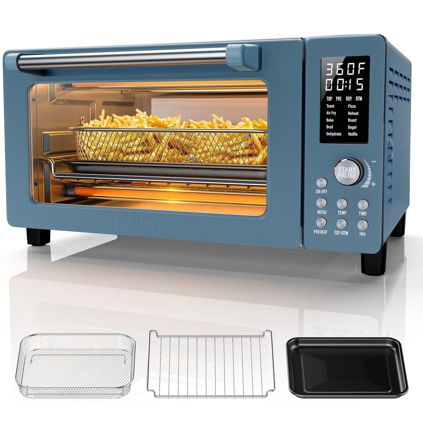 Nuwave Bravo Pro Convection Air Fryer Toaster Oven Combo