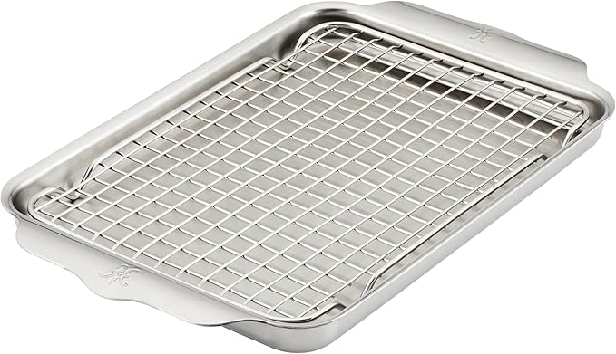 Hestan OvenBond 13 x 18-Inch Tri-Ply Stainless Steel Half Sheet Pan