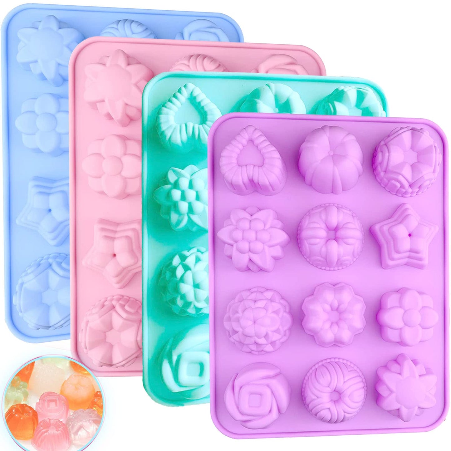 Honeycomb Soap Molds-Silicone Molds for Soap 3D Bee Soap Molds