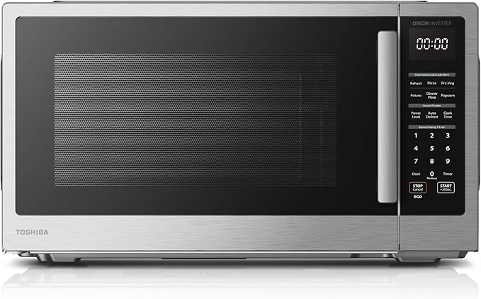 TOSHIBA Countertop Microwave Oven with Smart Sensor, 1.1 Cu.Ft, 1000W