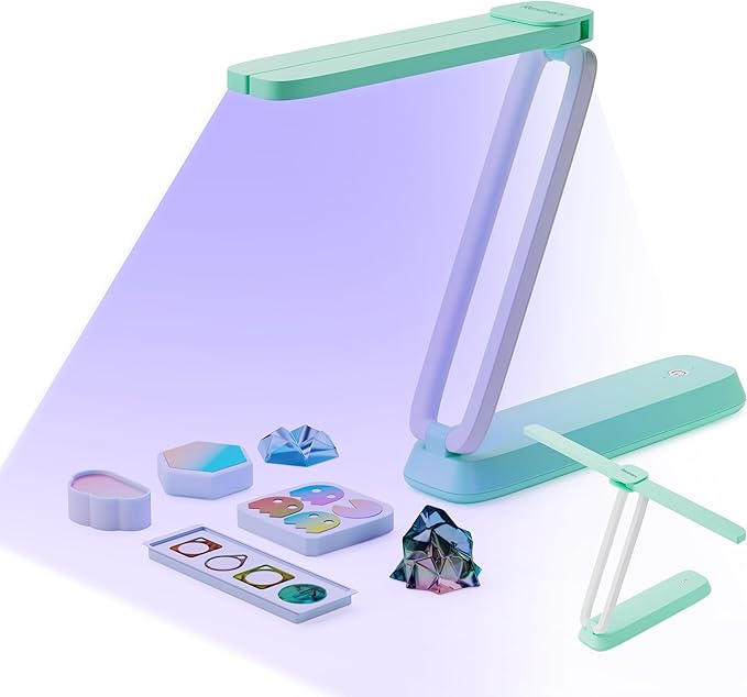 Resiners UV Resin Light, Rechargeable 3-in-1 Foldable UV Lamp, AirWave Pro