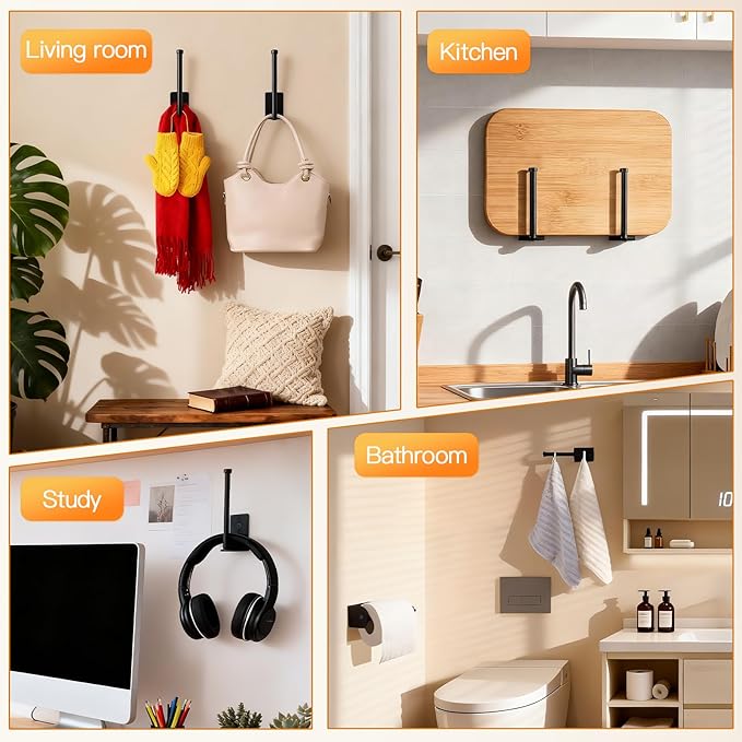 STYLISHT RV Essentials Hat Organizer: Camper Accessories 2 Pack - Hat Rack for RV Accessories Lovers - Perfect for Camper Accessory and Home Organization - Hat Rack for Wall