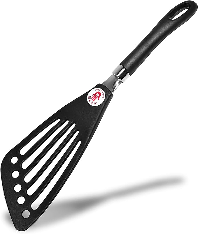 Left Handed Fish Spatula Stainless Steel Egg Flipper 12”
