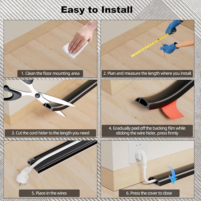 4FT Side-Open Extension Cord Covers
