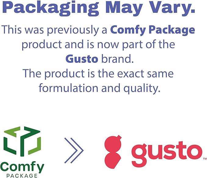 GUSTO 100% Compostable 16 oz. Heavy-Duty Paper Bowls [125 Pack] Eco-Friendly Disposable Sugarcane - Kraft……