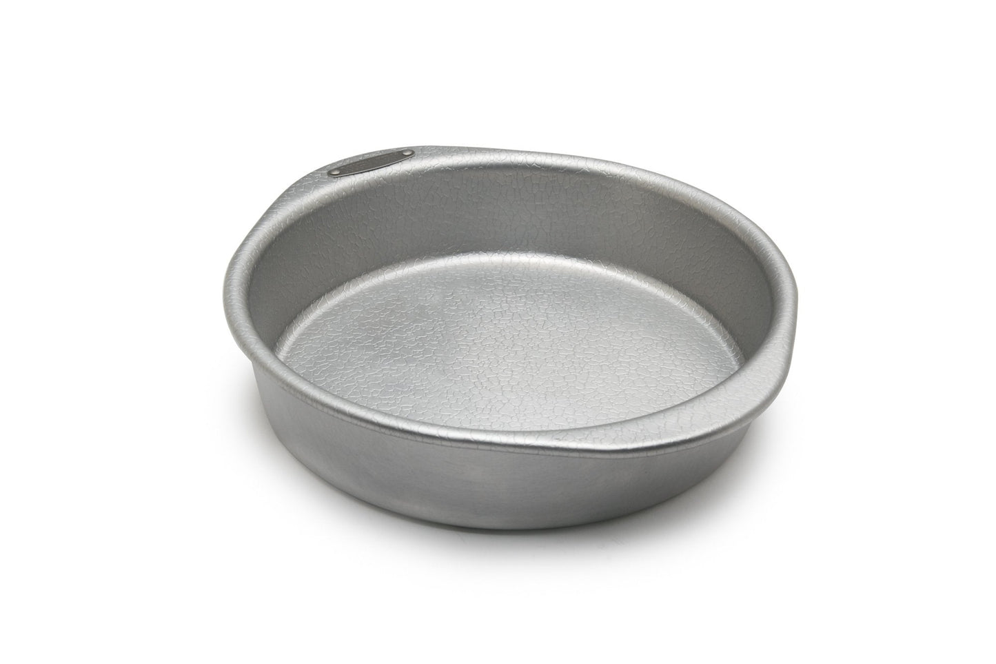 Doughmakers 9" Round Cake Commercial Grade Aluminum Bake Pan, Silver