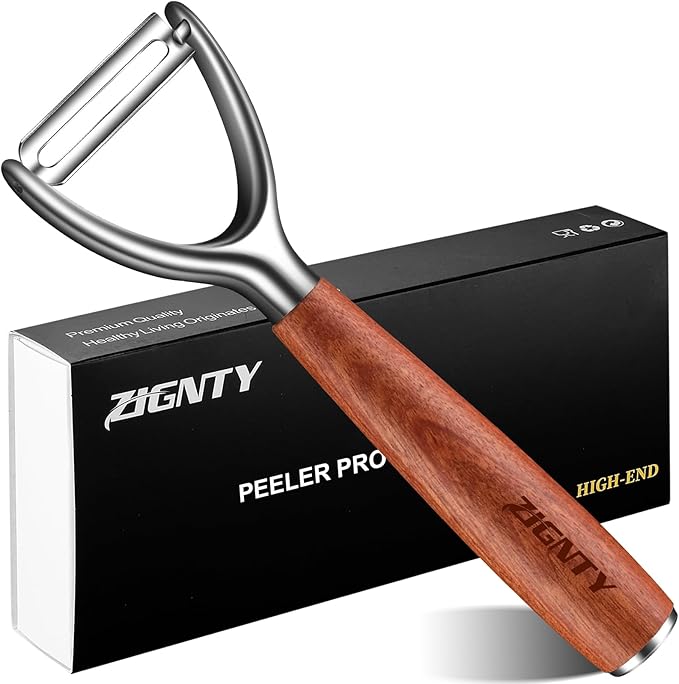 ZIGNTY Vegetable Peeler Stainless Steel, Premium Potato Peelers for Kitchen