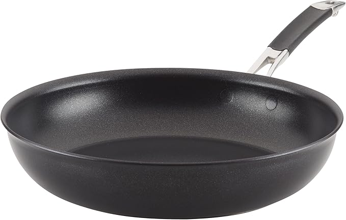 Anolon Smart Stack Hard-Anodized Nonstick Frying Pan Set, 10 & 12-Inch