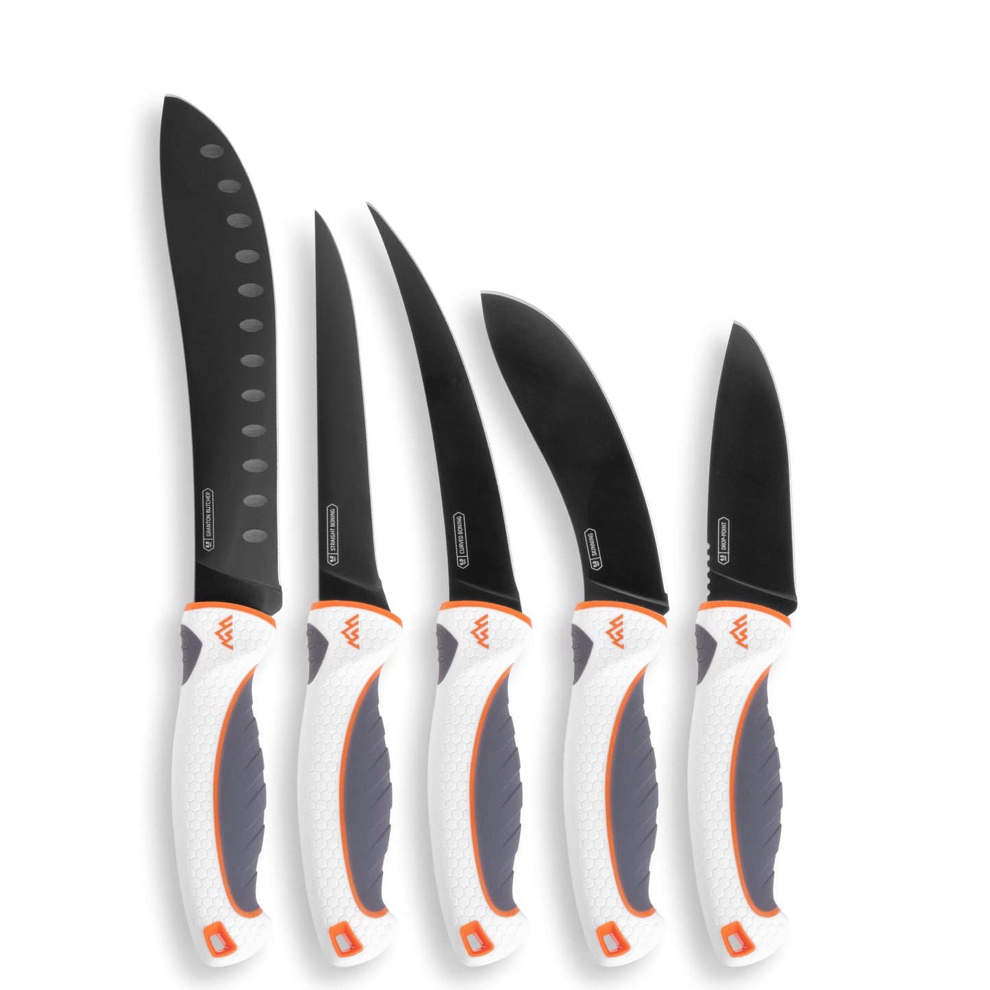 OUTDOOR EDGE ErgoMax Brisket Slicing Knife - Razor Sharp Blade, Premium Titanium-Coated Steel Blades, Ergonomic Handle, Multifunction Carving Knife for Meat Cutting