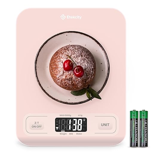 Etekcity Food Kitchen Scale, Digital Grams and Ounces, Medium