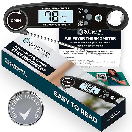 Cathy Yoder Digital Meat Thermometer, Instant Read Food Temperature Probe