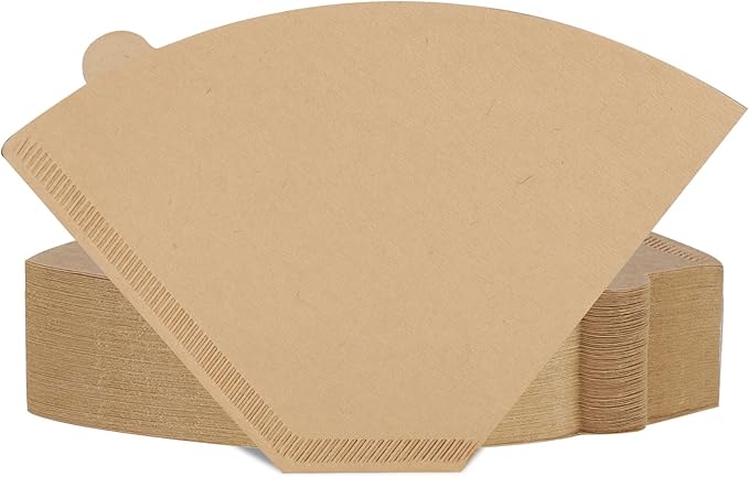 100 Count #4 Cone Coffee Filters 8-12 Cup Compatible with Ninja Maker