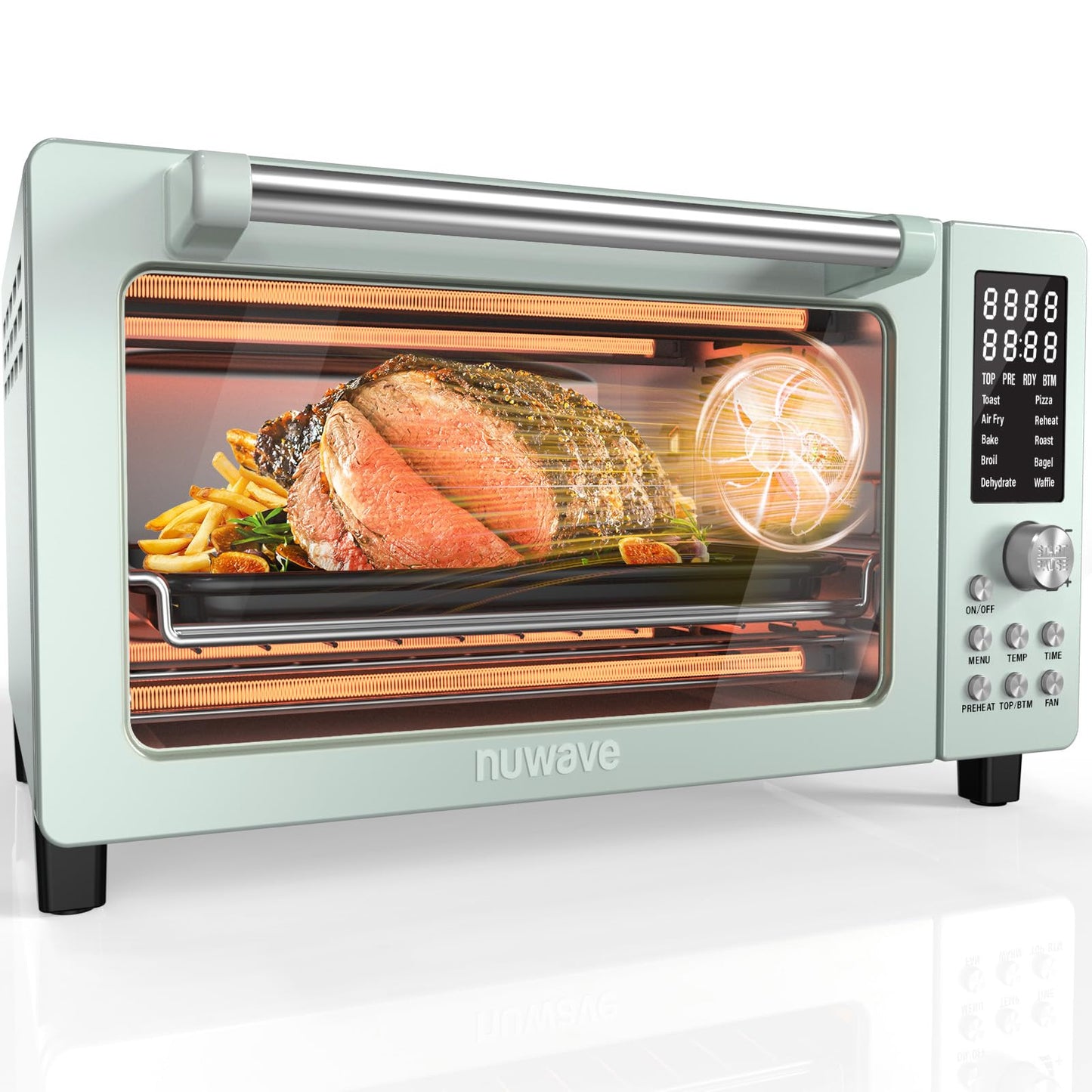 Nuwave Bravo Pro Smart Air Fryer Toaster Oven Countertop Combo