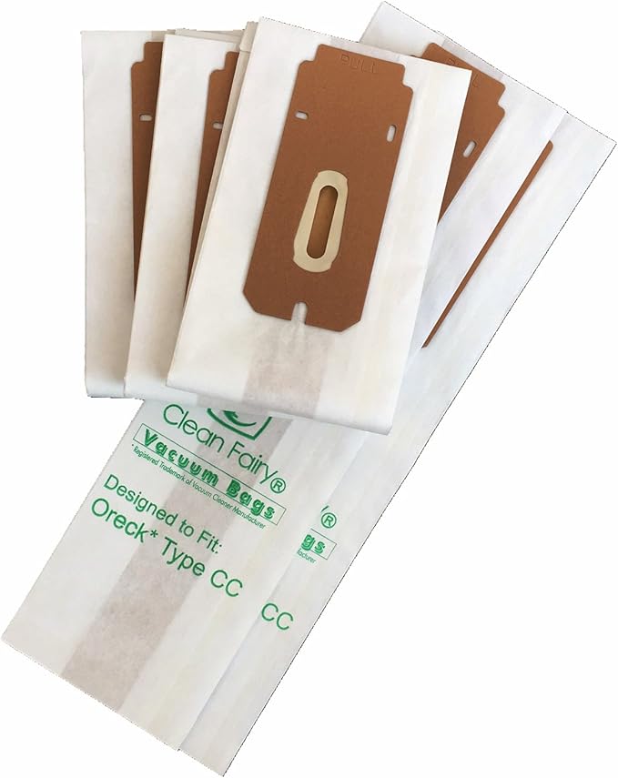 12PK CF Clean Fairy Vacuum Cleaner Bags for Oreck XL CCPK8DW Type CC
