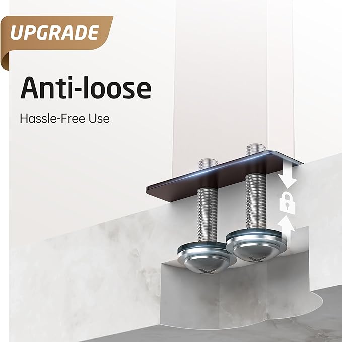 KES Bronze Standing Towel Rack with Weighted Marble Base, 2-Tier Towel Rack Stand for Bathroom Floor, Bath Towel Holder Fits Bath Towel & Hand Towel,18/8 Stainless Steel, BTH217-BB