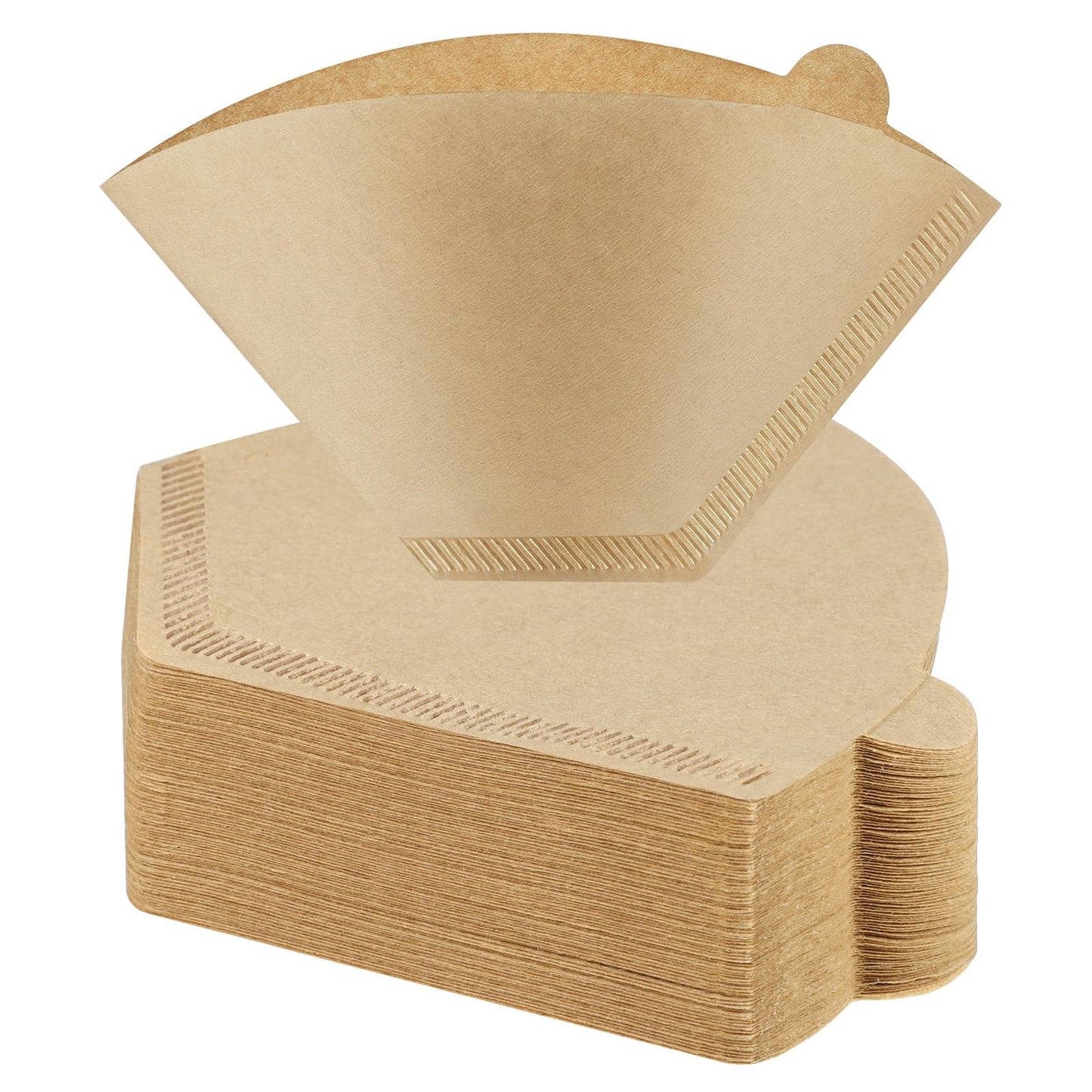 Coffee Filters #2, 200Pcs Unbleached 2 Cone Filters Paper