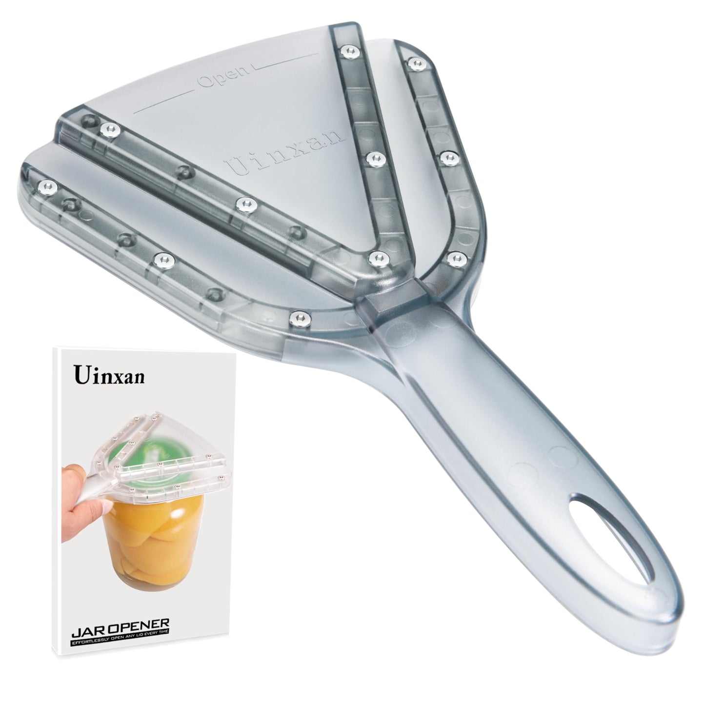 Uinxan Patented Jar Opener, Ideal for Weak Hands & Seniors with Arthritis