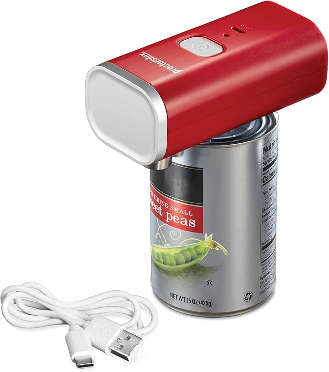 Proctor Silex Hands-Free Cordless USB Rechargeable Electric Can Opener