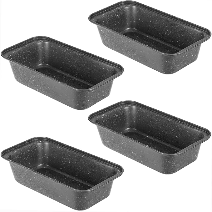 Walooza 9x5 Meatloaf Pan with Drain Tray, Heavy-Gauge Carbon Steel Nonstick Loaf Pan for Baking Bread, Oven-Safe Healthy Baking Pan for Meatloaf, Banana Bread, Sandwich Bread