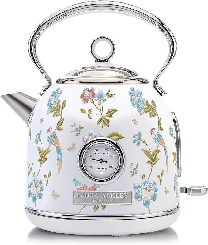 Laura Ashley Electric Kettles for Boiling Water, 1.7L Electric Tea Kettle