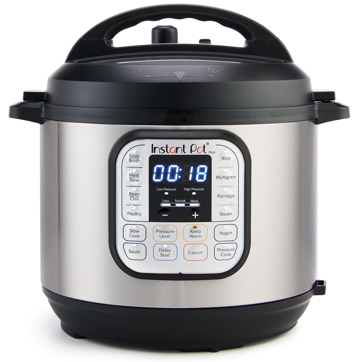 Instant Pot Duo 6 Qt 7-in-1 Electric Pressure Cooker, Stainless Steel