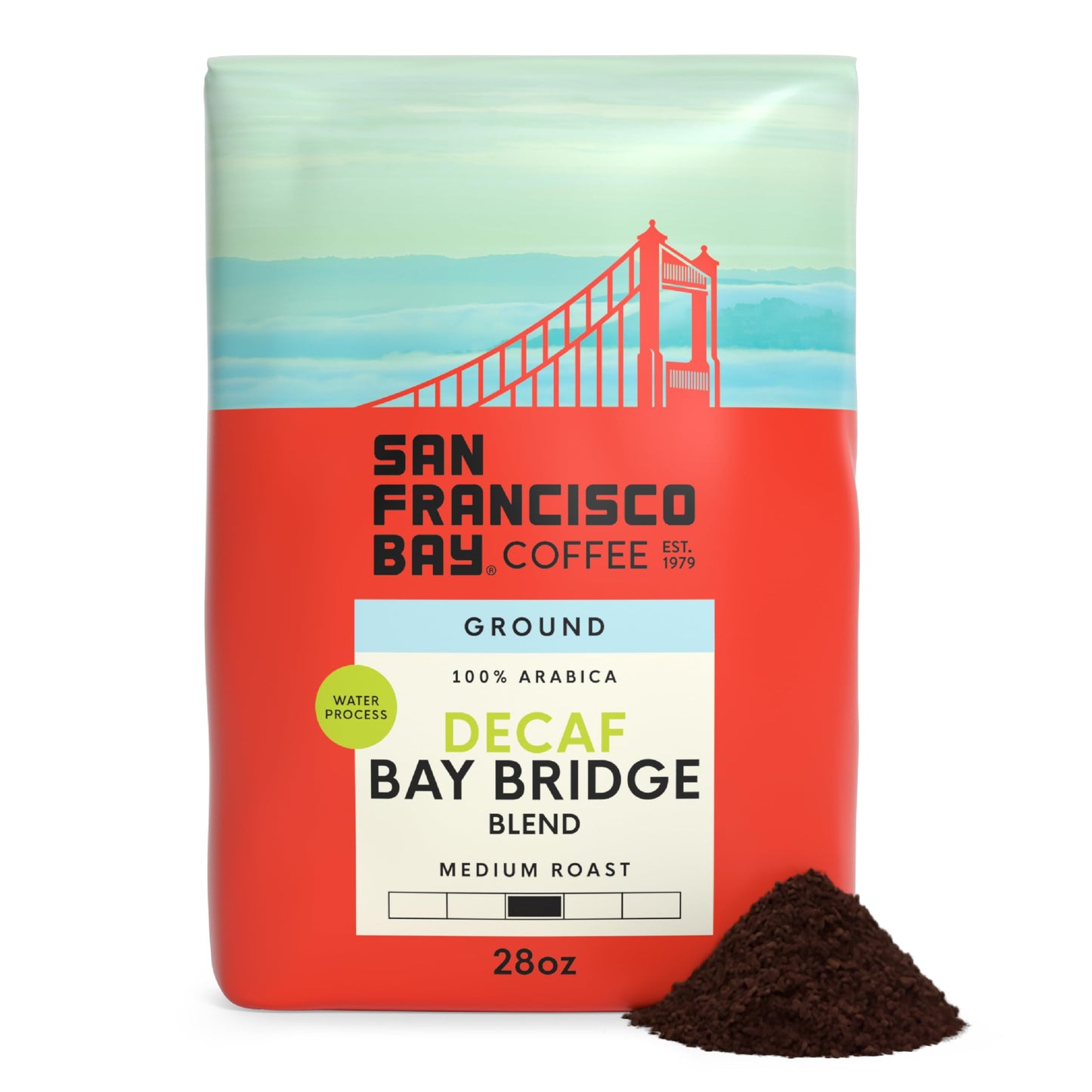 San Francisco Bay Coffee French Roast Ground Coffee, 28 oz bag