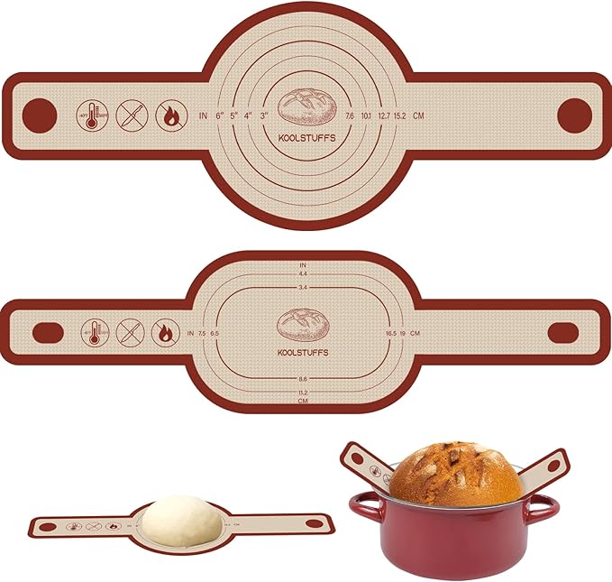 Koolstuffs Silicone Bread Sling, Nonstick & Easy to Clean, 2 PCS
