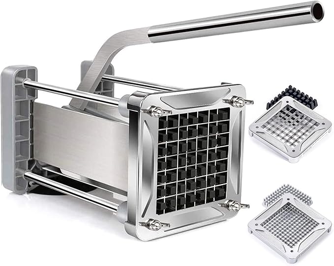 Sopito French Fry Cutter for Potatoes, 1/2 Inch Professional Grade