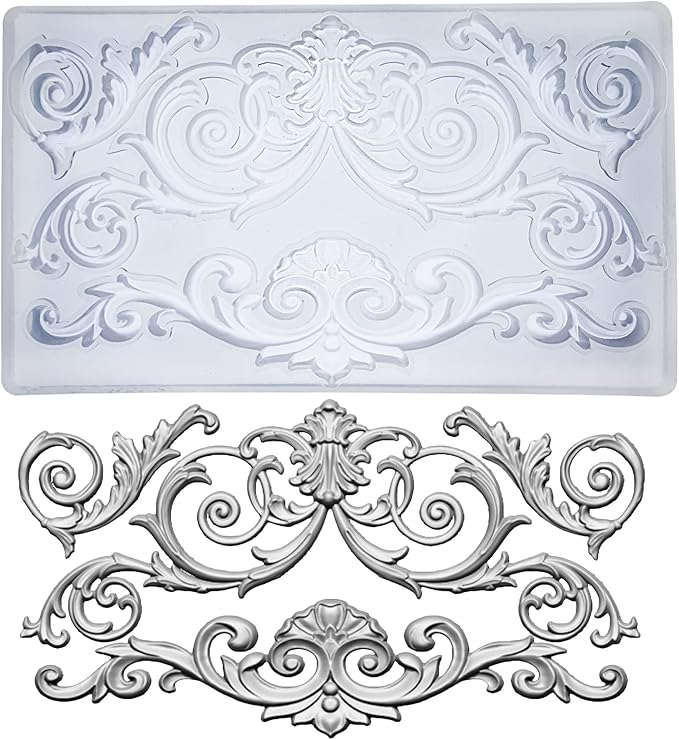 Mermaid and Sea Creatures Clay Molds for Crafts