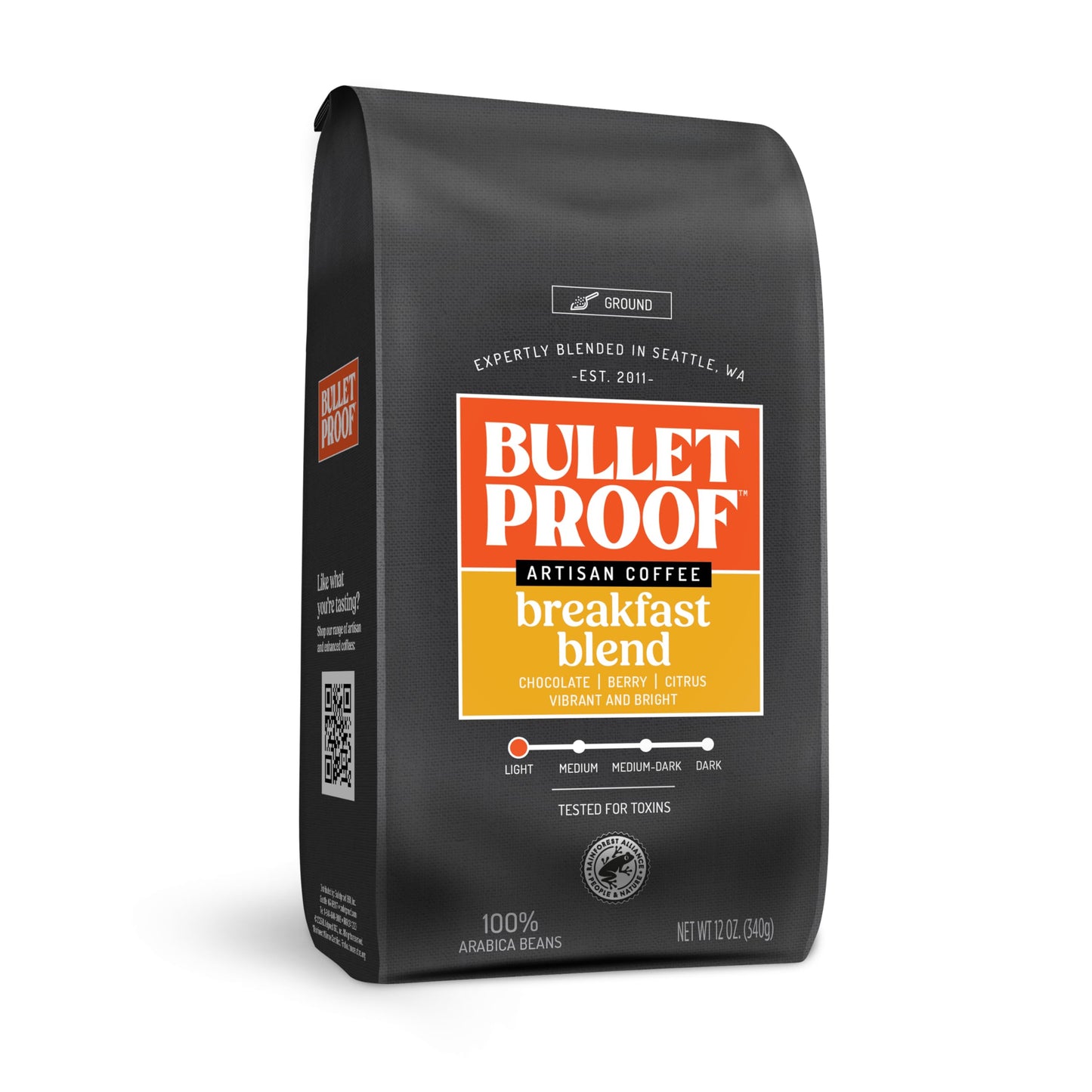 Bulletproof Original Medium Roast Ground Coffee, 12 oz