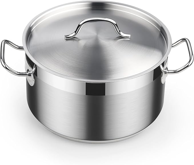 Cooks Standard Professional 24 Quart Stainless Steel Stock Pot