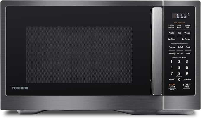 TOSHIBA Countertop Microwave Oven with Smart Sensor, 1.1 Cu.Ft, 1000W
