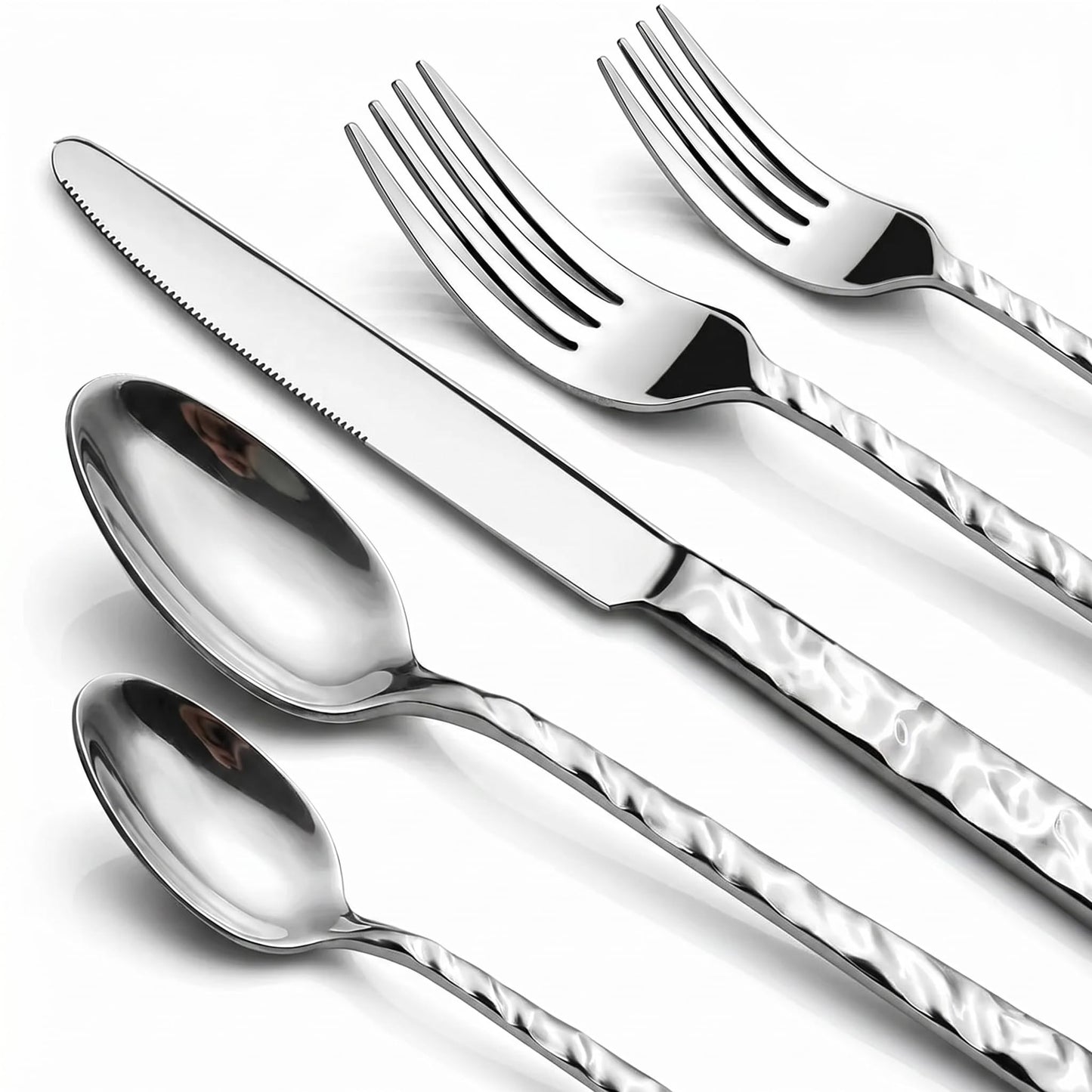 NICE KITCHEN 60 Piece Silverware Set for 12