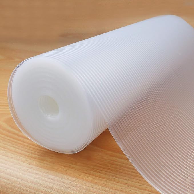 Shelf Liner, Non-Slip Cabinet Liner, Washable Oil-Proof for Kitchen Cabinet, Shelves, Refrigerator, Storage, Desks, 16 Inches x 20 FT, Non Adhesive Drawers Liner… (16 Inches x 20 FT)