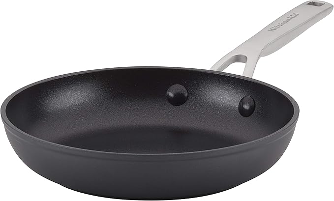 KitchenAid Hard-Anodized Nonstick Saucepan with Lid, 2-Quart