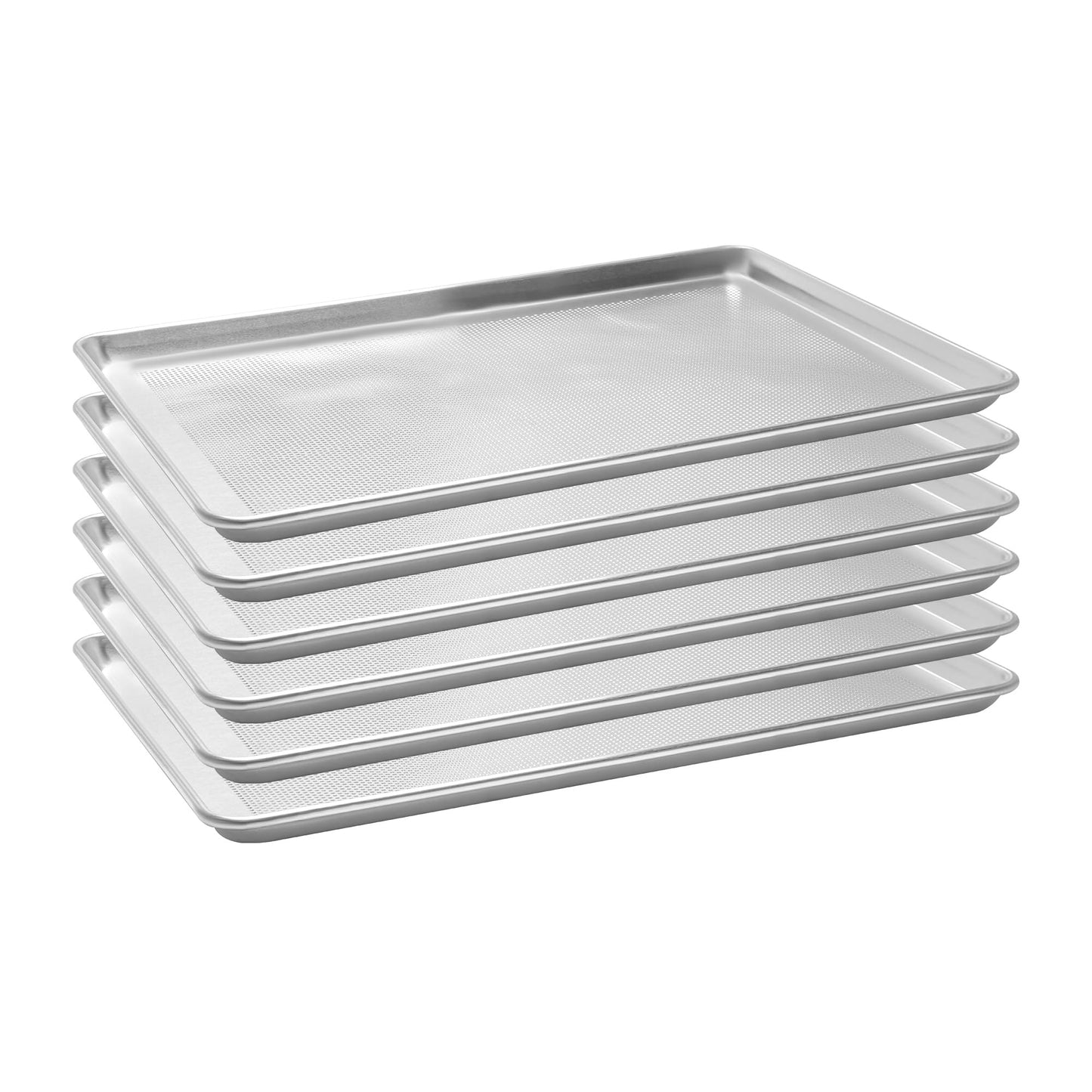 FSUON 6 Pack Aluminum Baking Sheet Pan, 21 x 15 in