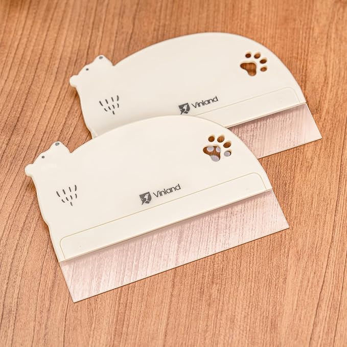 1 Pcs Cake Smoother Scraper, Cake Decorating Supplies, Food-Grade Transparent Flexible PE Plastic Cake Scraper‌ - Designed for bread and cake decoration (4 pcs Scrapers Included, Non-Installable)